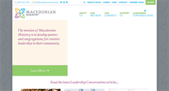 Desktop Screenshot of macedonianministry.org